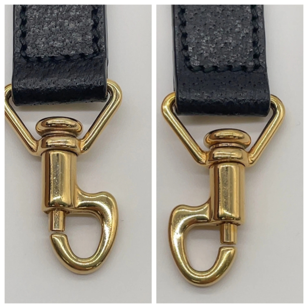 SALE! Auth Gucci Ladylock Leather Black Gold Hardware 2 Way Handbag W/DB/Keys - Picture 7 of 16